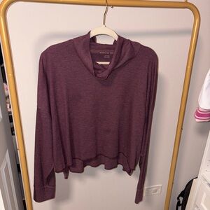 American Eagle Outfitters Maroon Cowl Neck Sweater XXL